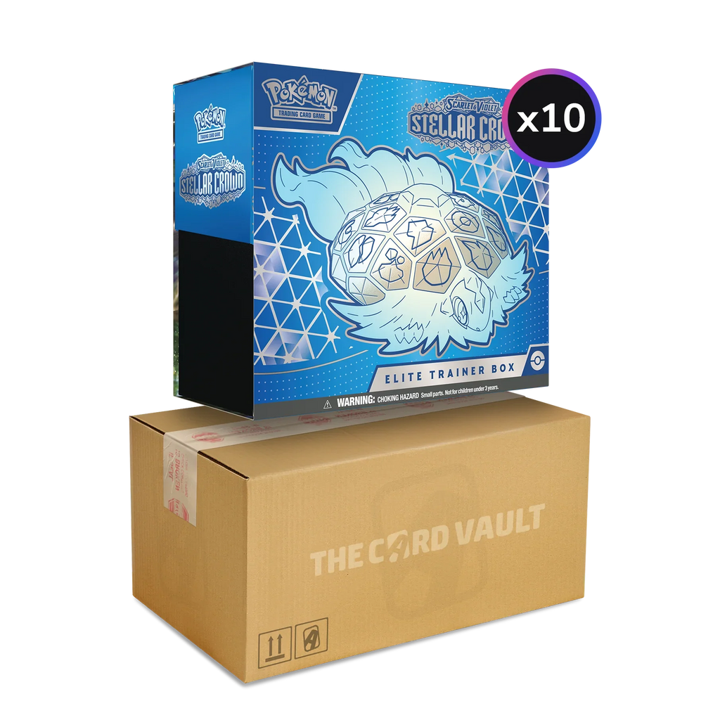 Pokemon TCG - Scarlet & Violet - Stellar Crown - Display Case (10x Elite Trainer Boxes)