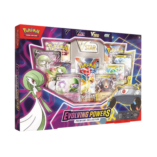 Pokemon TCG - Evolving Powers Collection Box & Team Rocket Tin (Persian) - Bundle