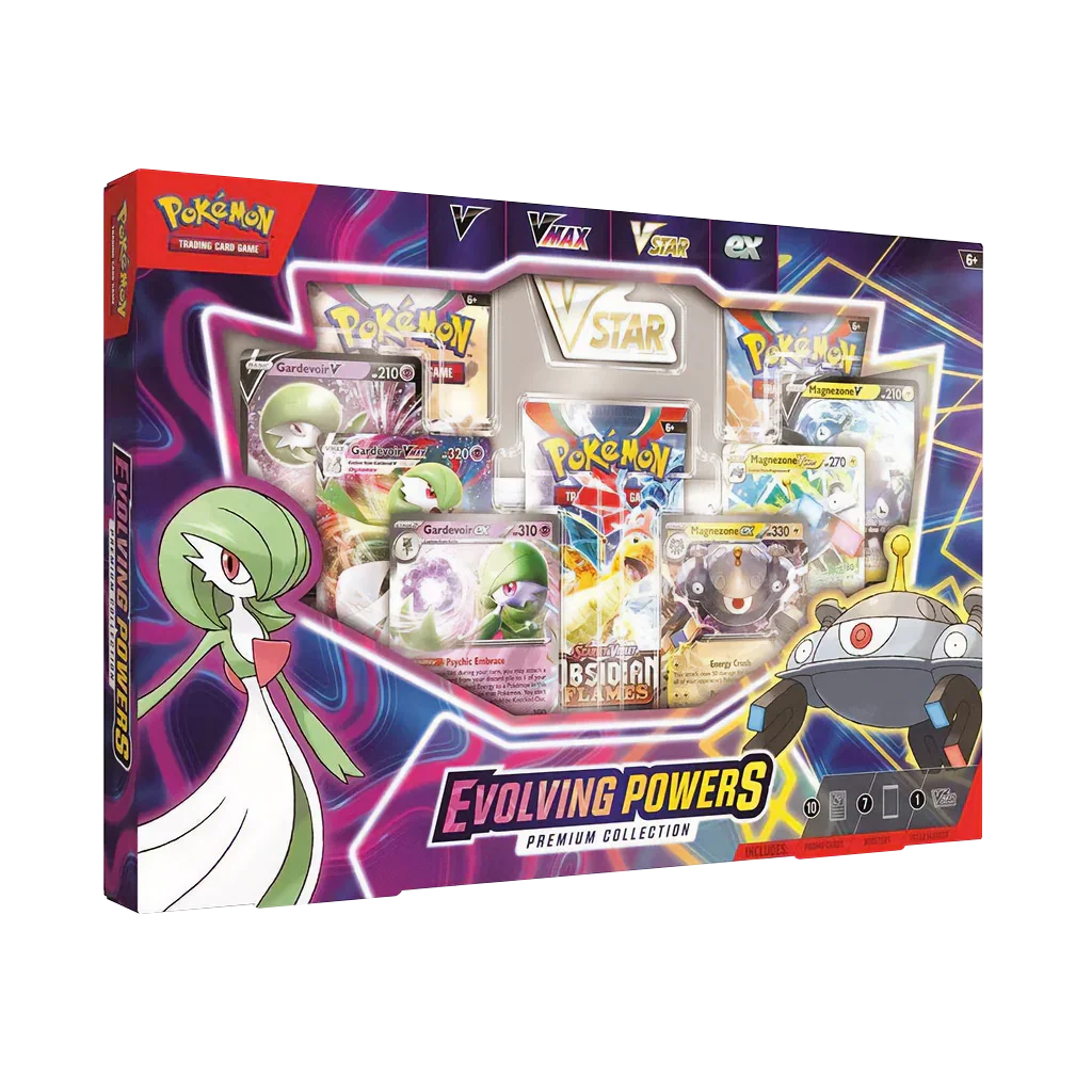 Pokemon TCG - Evolving Powers Collection Box & Team Rocket Tin (Nidoking) - Bundle