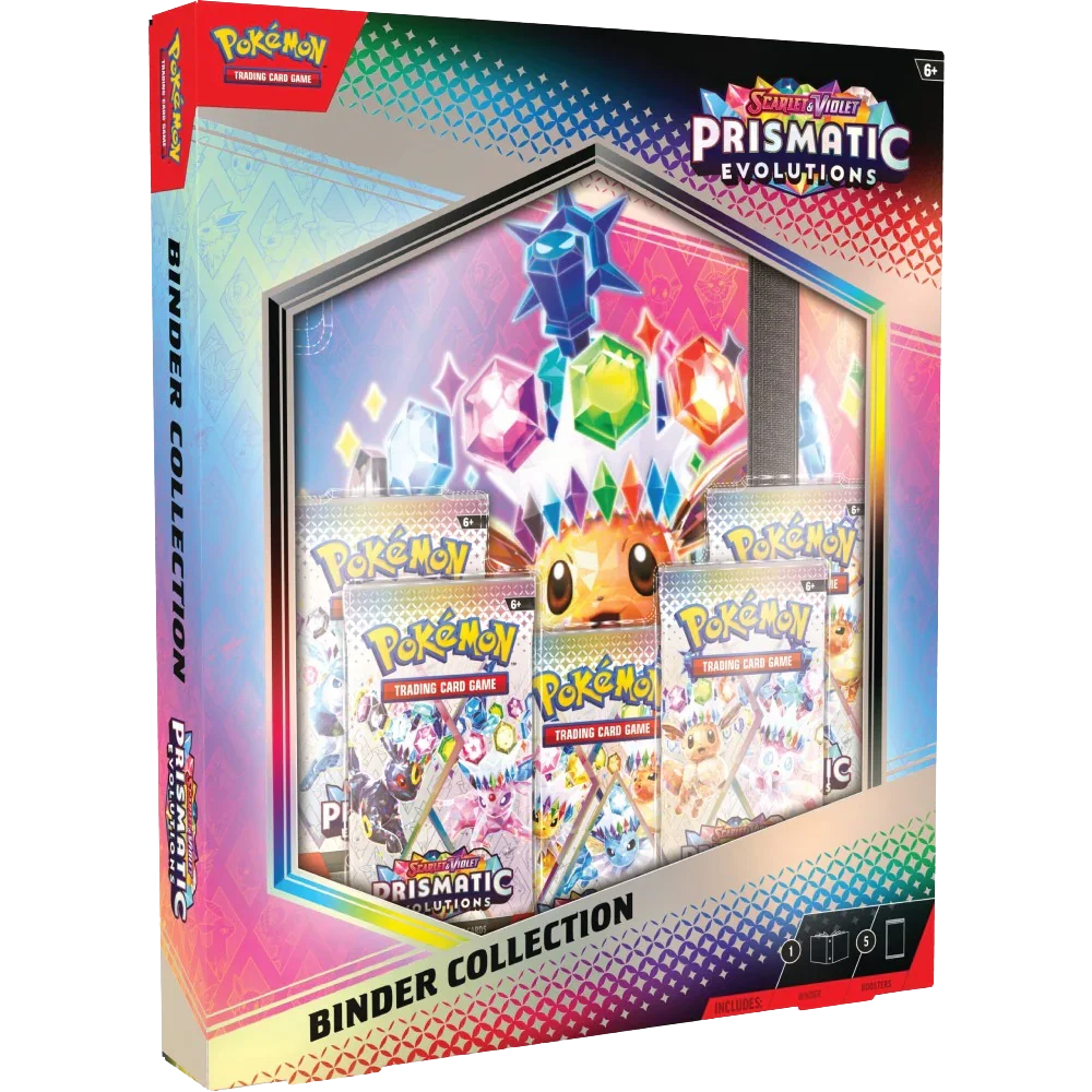 Pokemon TCG - Scarlet & Violet - Prismatic Evolutions - Binder Collection