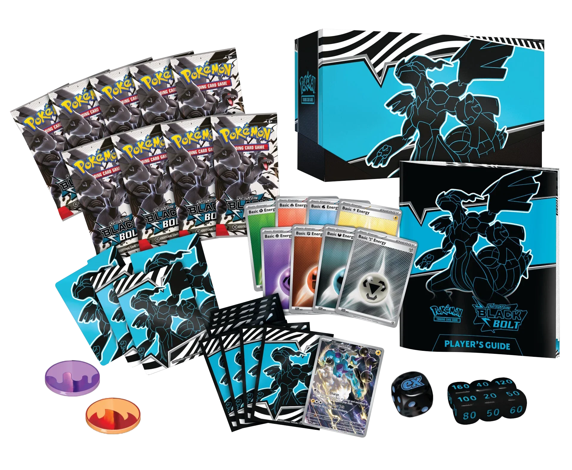 Pokemon TCG - Scarlet & Violet - Black Bolt - Elite Trainer Box