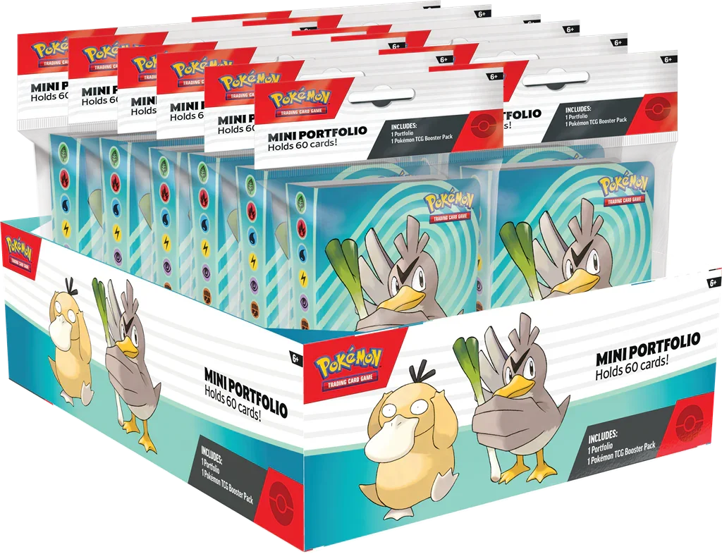 Pokemon TCG - Scarlet & Violet - Journey Together - Mini Portfolio - Counter Display Unit (12x Mini Portfolios)