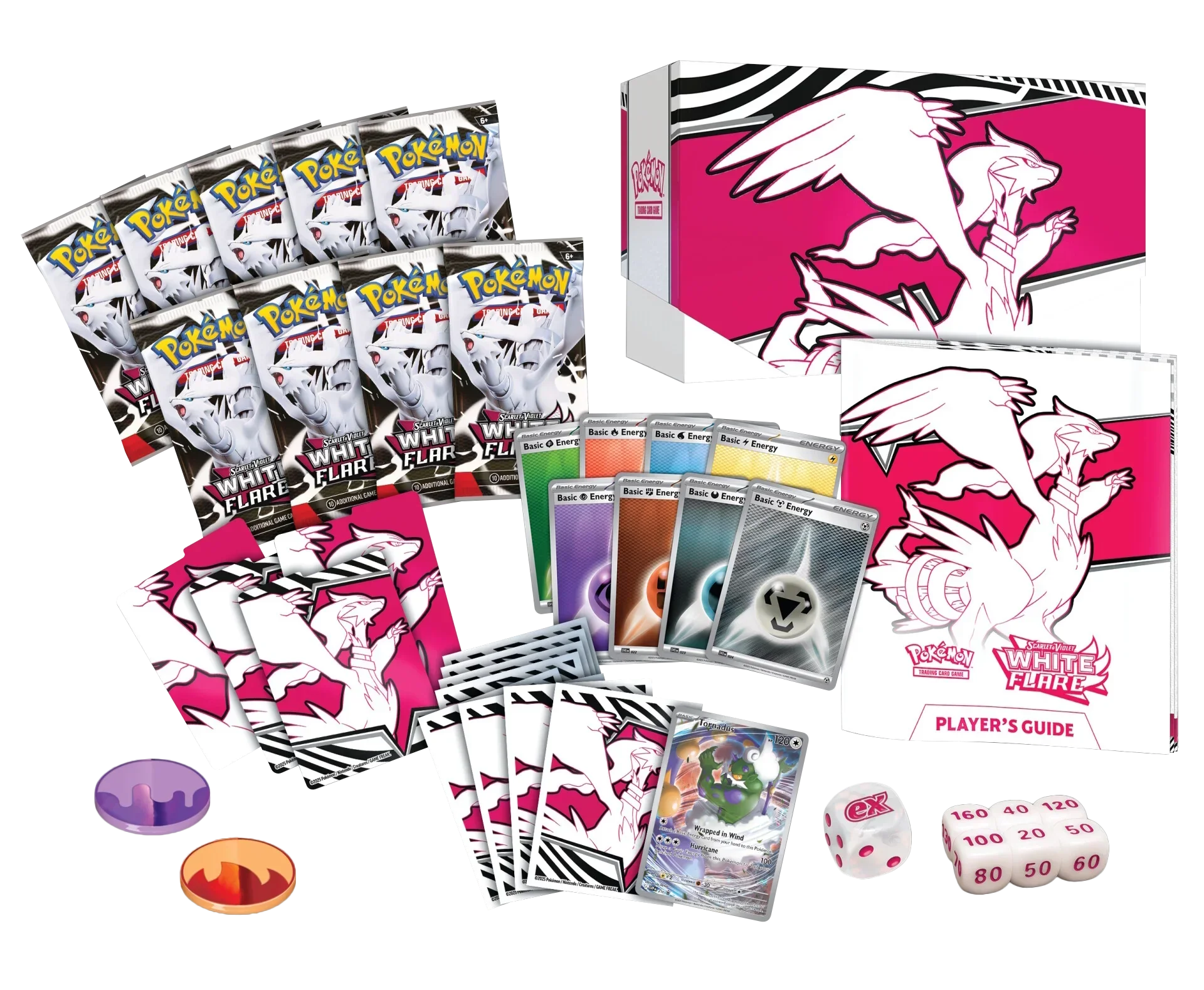 Pokemon TCG - Scarlet & Violet - White Flare - Elite Trainer Box