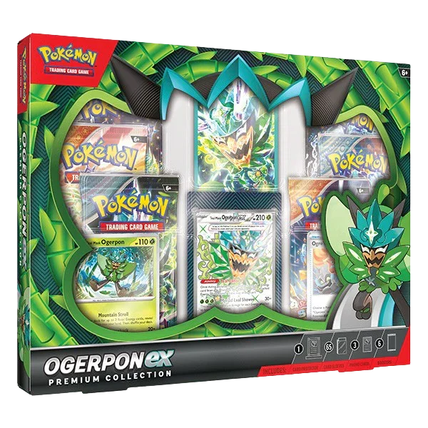 Pokemon TCG - Scarlet & Violet - Ogerpon ex Premium Collection Box