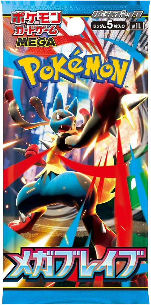 Pokemon TCG - Mega Evolution - Mega Brave (M1L) - Booster Box (Japanese)