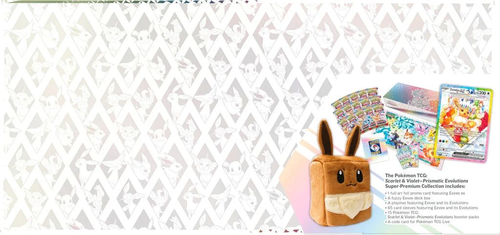 Pokemon TCG - Scarlet & Violet - Prismatic Evolutions - Super-Premium Collection