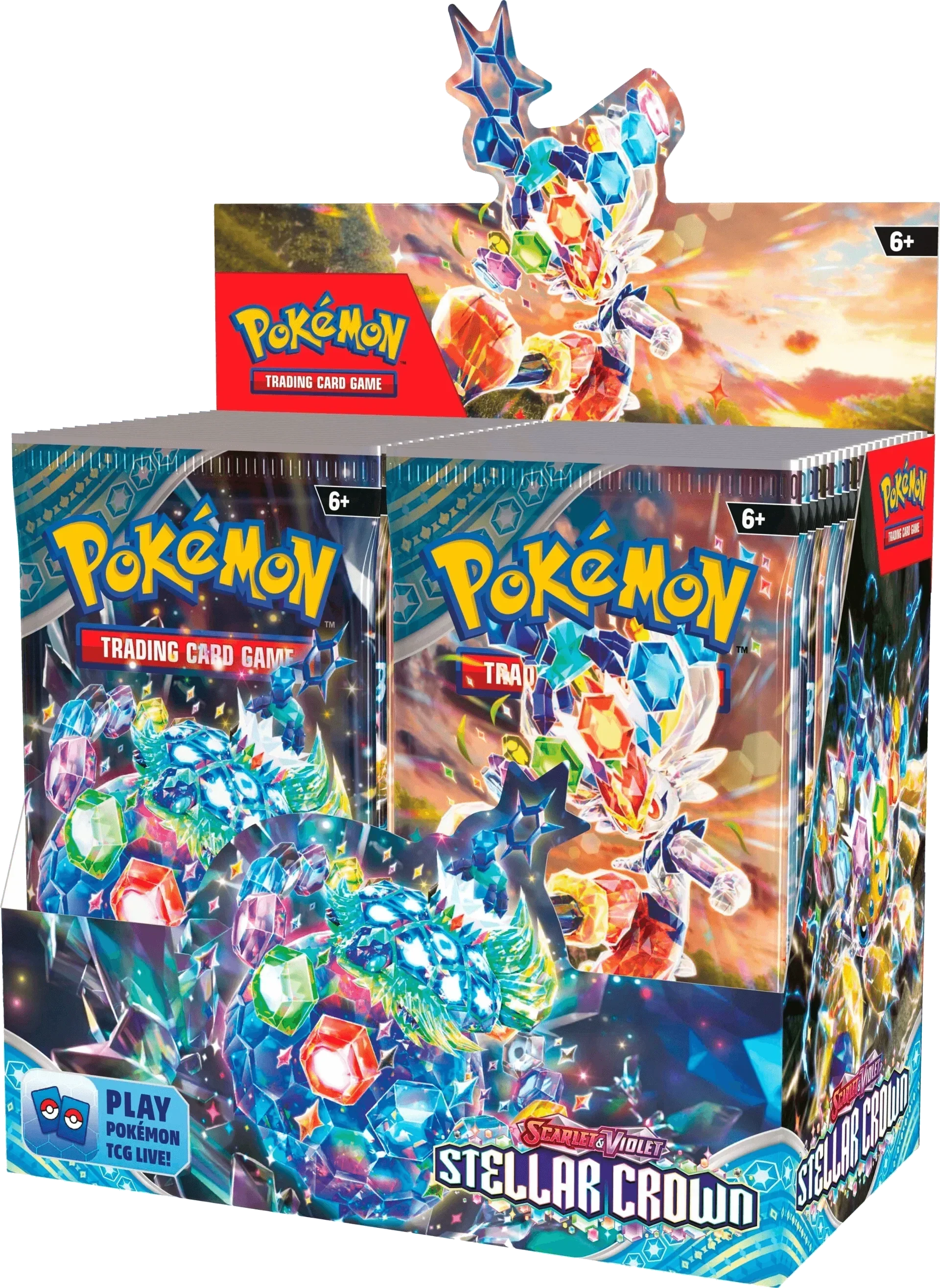 Pokemon TCG - Scarlet & Violet - Stellar Crown - Booster Box (36x Packs)