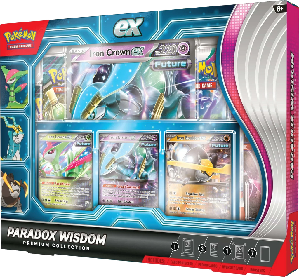 Pokemon TCG - Scarlet & Violet -  Paradox Wisdom Premium Collection Box