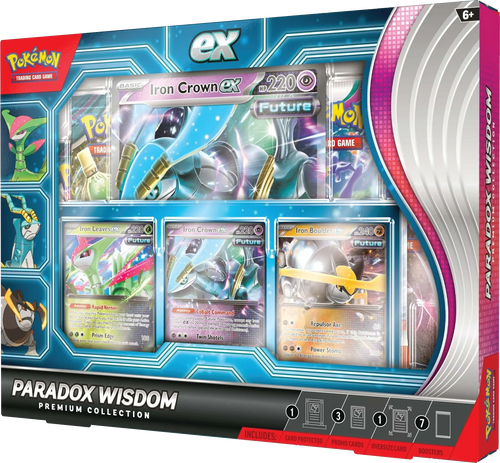Pokemon TCG - Scarlet & Violet -  Paradox Wisdom Premium Collection Box