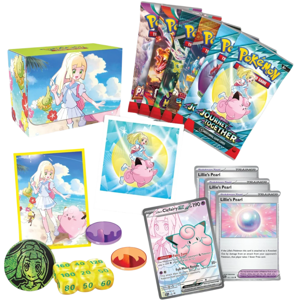 Pokemon TCG - Scarlet & Violet - Premium Tournament Collection Box - Lillie