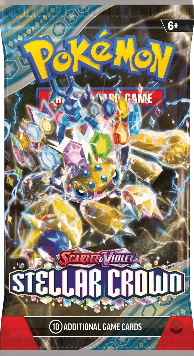 Pokemon TCG - Scarlet & Violet - Stellar Crown - Display Case (6x Booster Boxes)