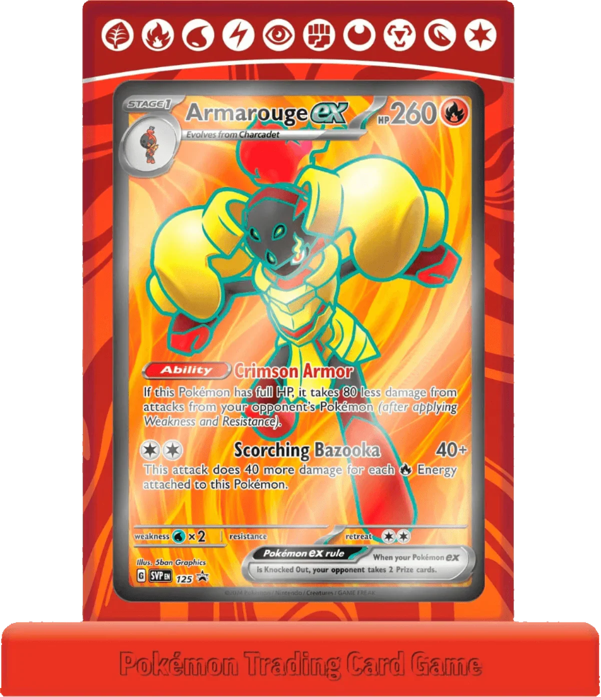 Pokemon TCG - Scarlet & Violet -  Armarouge ex Premium Collection