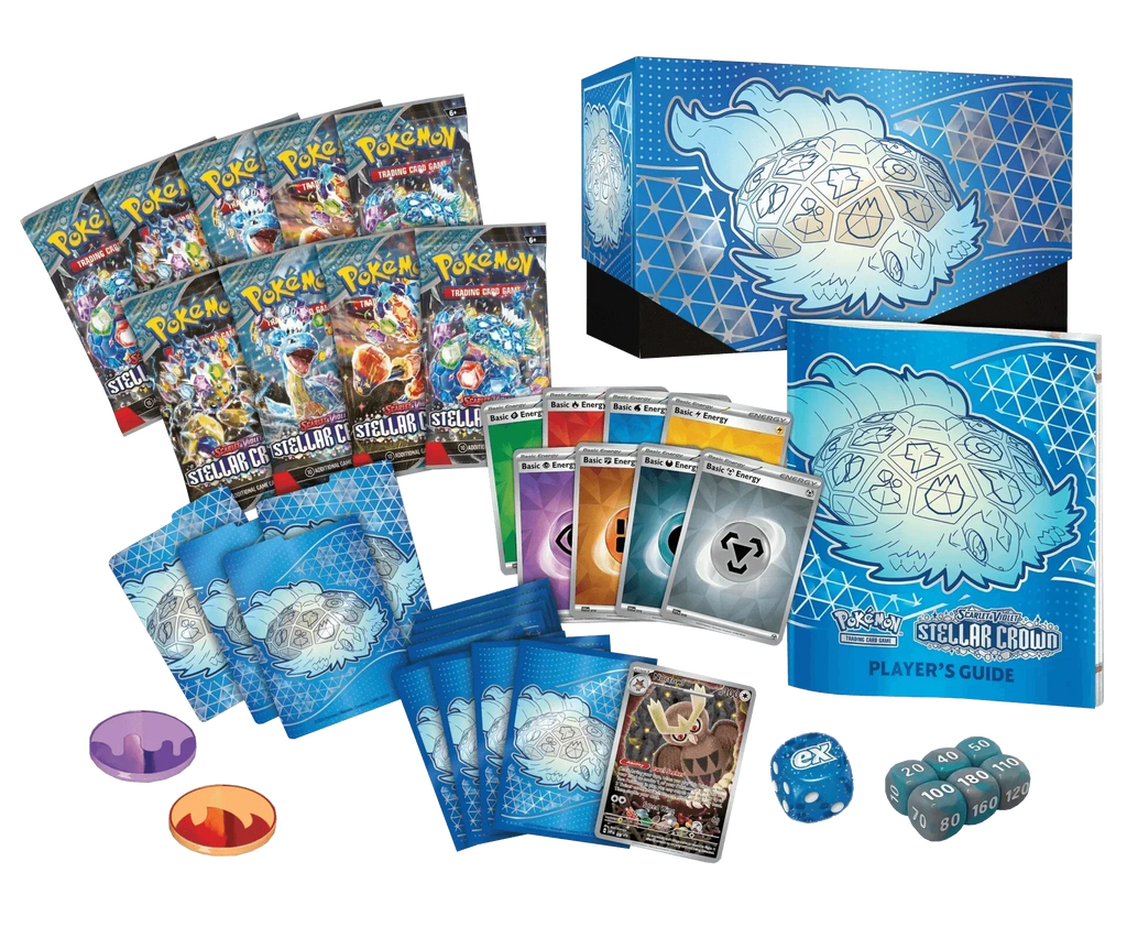 Pokemon TCG - Scarlet & Violet - Stellar Crown - Display Case (10x Elite Trainer Boxes)