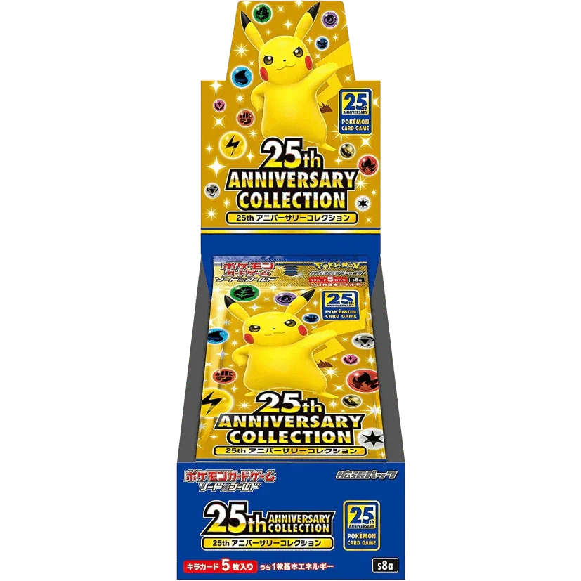 Pokemon TCG - Sword & Shield - 25th Anniversary Collection (S8a) - Booster Box (Japanese)