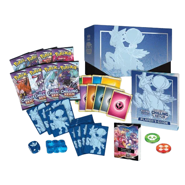 Pokemon TCG - Sword & Shield - Chilling Reign - Elite Trainer Box (Ice Rider)