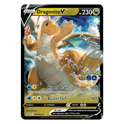 Pokemon TCG - Sword & Shield - Pokémon GO - Premier Deck Holder Collection - Dragonite VSTAR