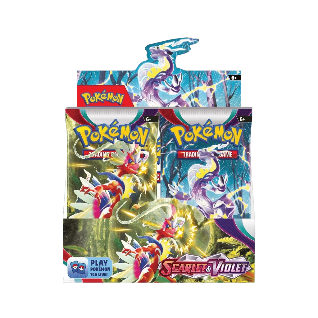 Pokemon TCG - Scarlet & Violet - Base Set - Display Case (6x Booster Boxes)