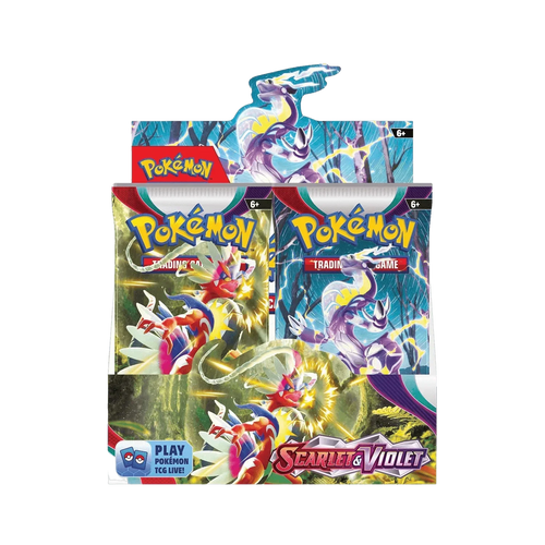 Pokemon TCG - Scarlet & Violet - Base Set - Display Case (6x Booster Boxes)