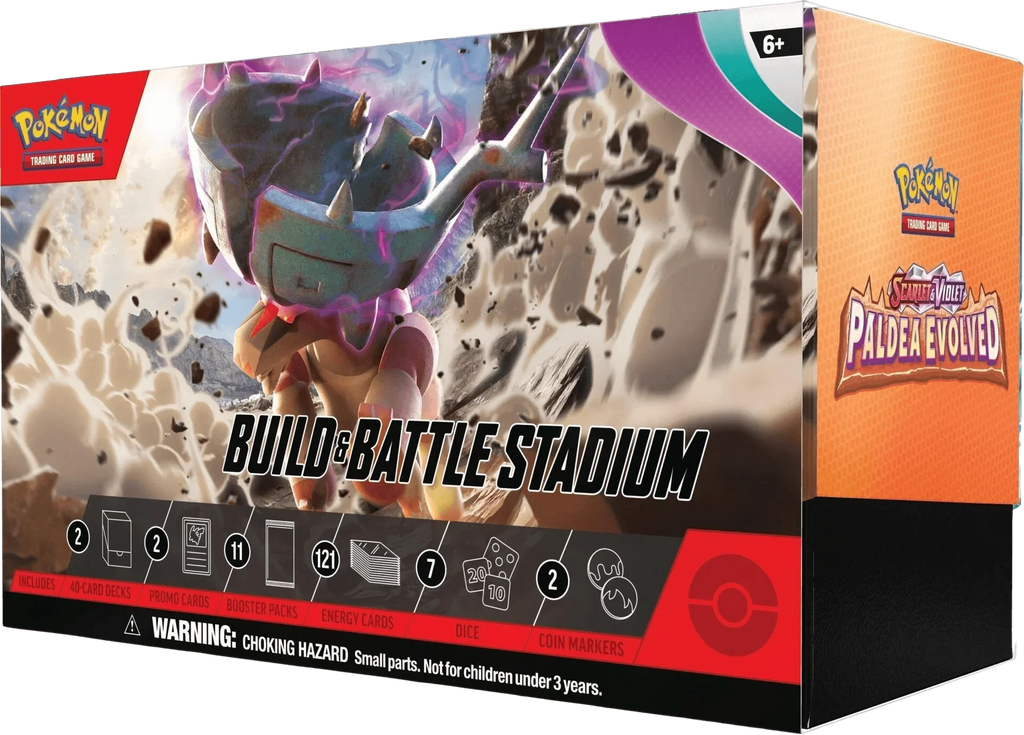 Pokemon TCG - Scarlet & Violet - Paldea Evolved - Build & Battle Stadium