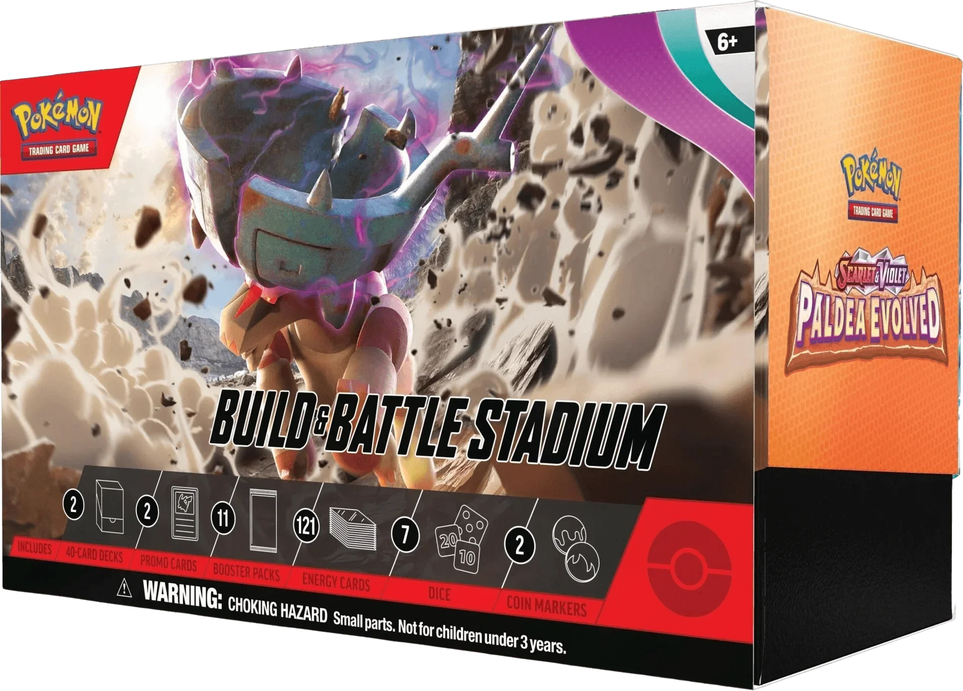 Pokemon TCG - Scarlet & Violet - Paldea Evolved - Build & Battle Stadium