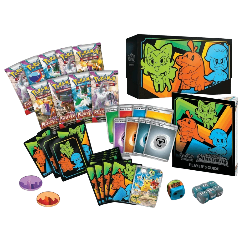 Pokemon TCG - Scarlet & Violet - Paldea Evolved - Elite Trainer Box