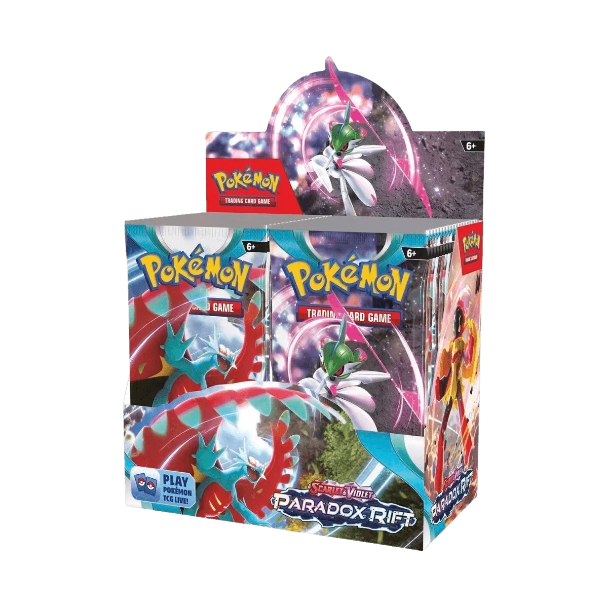 Pokemon TCG - Scarlet & Violet - Paradox Rift - Display Case (6x Booster Boxes)
