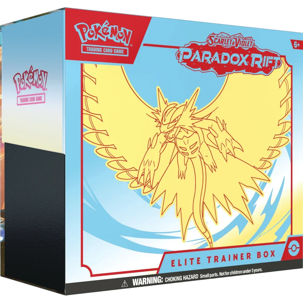 Pokemon TCG - Scarlet & Violet - Paradox Rift - Elite Trainer Box (Roaring Moon)