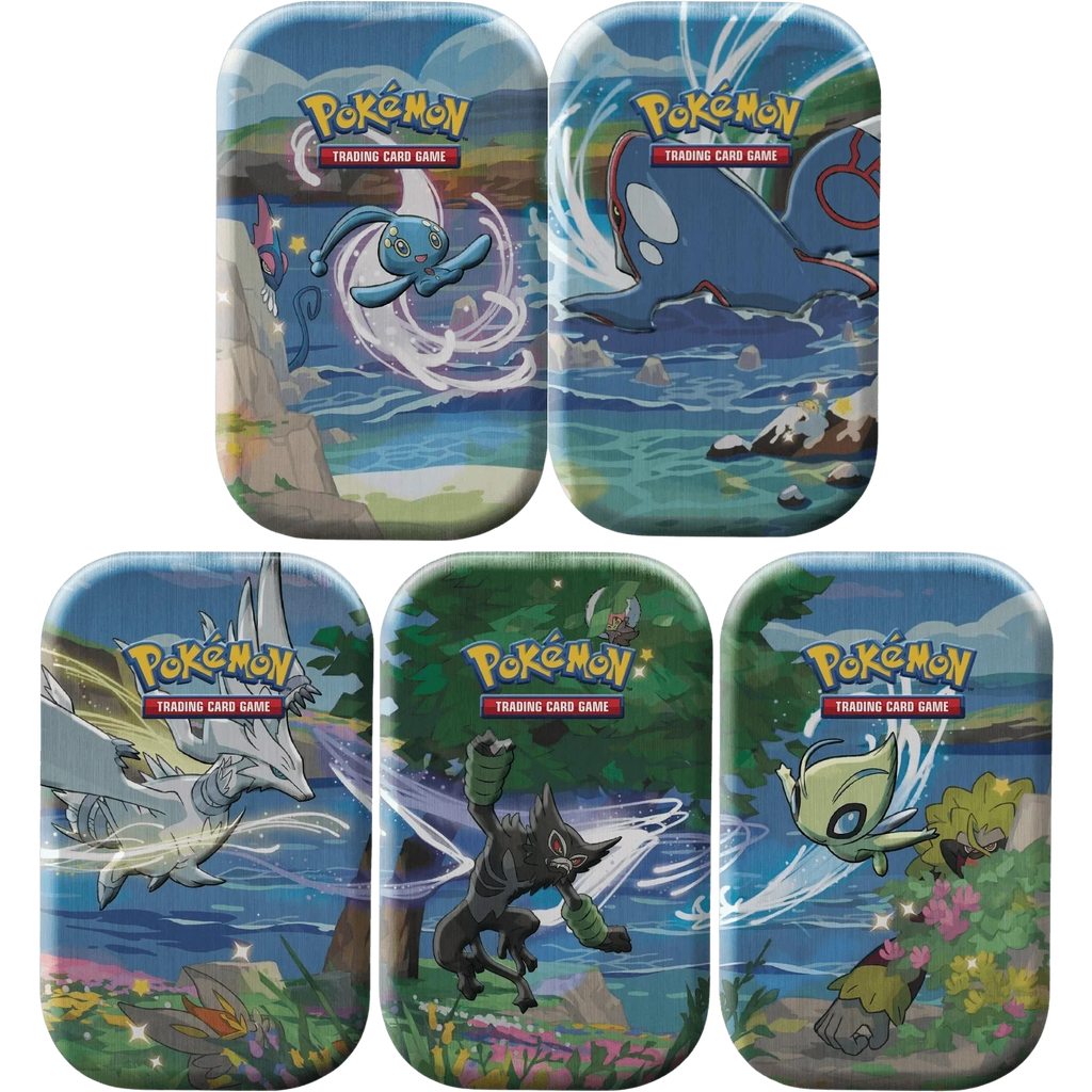 Pokemon TCG - Sword & Shield - Shining Fates - Mini Tin - Display Case (10x Tins)