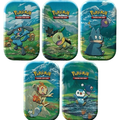 Pokemon TCG - Sword & Shield - Sinnoh Stars - Mini Tin - Display Case (10x Tins)