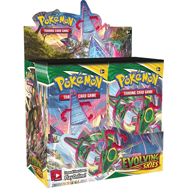 Pokemon TCG - Sword & Shield - Evolving Skies - Booster Box (36x Packs)