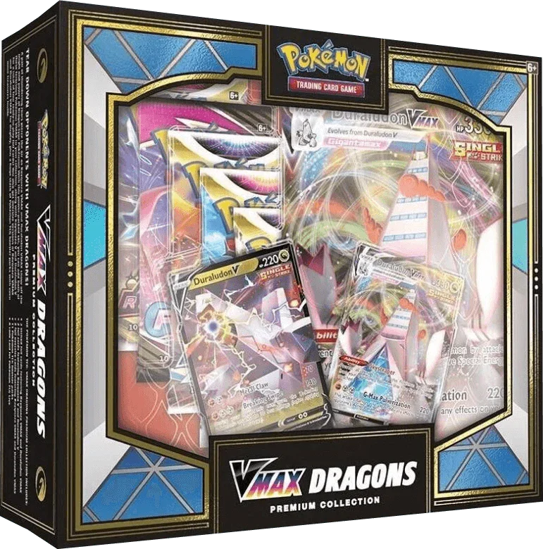 Pokemon TCG - Sword & Shield - VMAX Dragons Premium Collection